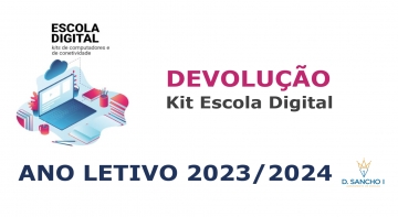 Devolução de kits escola digital 2023-2024