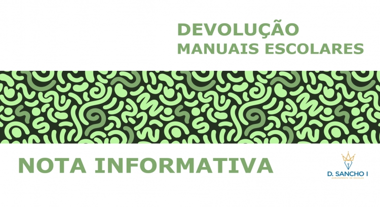 Devolução dos Manuais Escolares 2023-2024